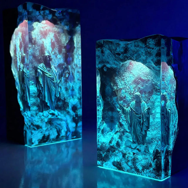 Jesus Resin Lamp — The Empty Tomb