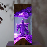 View 3 of Jesus Resin Lamp — Light of the World